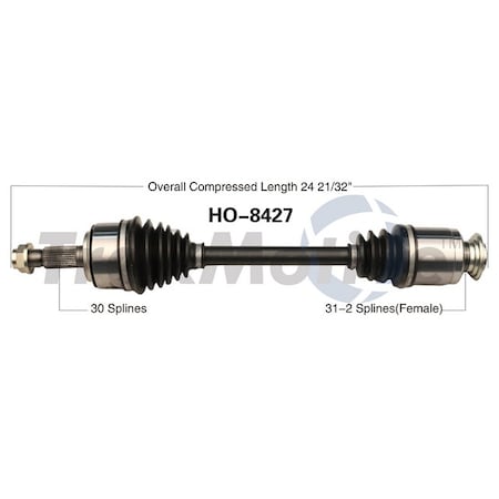 Surtrack Axle Cv Axle Shaft, Ho-8427 HO-8427